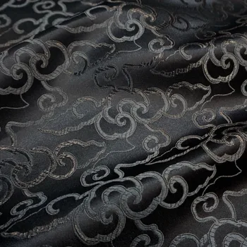 Высококачественная Дамасская парча, Жаккардовая ткань, обивка костюмов, мебель, занавески, материал одежды на полметра Изображение 2