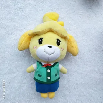 Горячий! Новый слайдер Animal Crossing Isabelle KK, новый лист, улыбающаяся плюшевая кукла Изабель, милый подарок маленькому приятелю Изображение 2