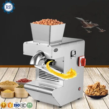 Коммерческая бытовая машина для извлечения масла, мини-пресс для арахисового масла для домашнего использования, машина для производства кунжутного масла, машина для прессования масла Изображение 2