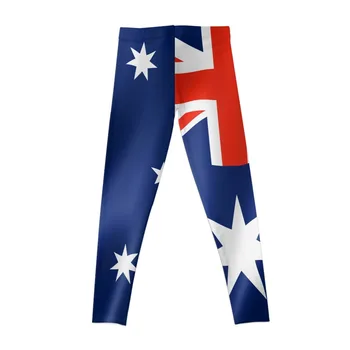 Леггинсы с австралийским флагом, леггинсы для женщин, спортивный теннис для женщин, набор для фитнеса, женский тренажерный зал Изображение 2