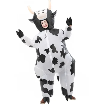 Надувной костюм Коровы INFLATJOY для взрослых Изображение 2