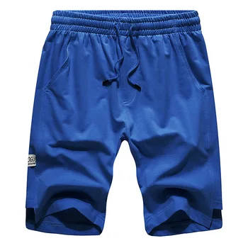 Новые мужские короткие летние дышащие пляжные шорты 2022 Homme, бермуды, пятиточечные брюки, мужские брюки Изображение 2
