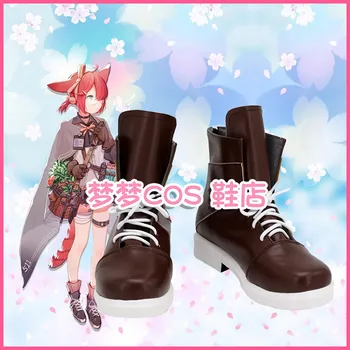 Обувь для косплея Arknights Myrrh Boots Game Anime Halloween Carnival Party Косплей реквизит Изображение 2
