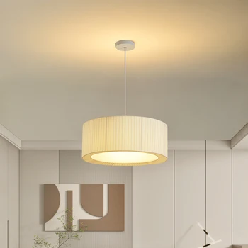 Подвесной светильник OUTELA Nordic, светодиодный Светильник для современного творчества, простая белая люстра, Декор для дома, столовой, Спальни Изображение 2