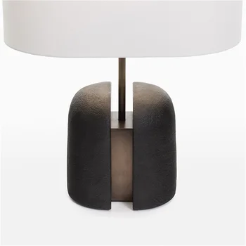 Простая настольная лампа BUNNY Nordic в стиле ретро, современное светодиодное настольное освещение, декоративное для дома, прикроватное Изображение 2
