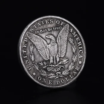 РЕПЛИКА РЕПЛИКА Маска Американского странника Череп Монета Сувенир из невалютных монет Изображение 2