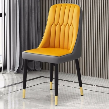 Свадебное кресло для спальни, ресторан, Роскошные обеденные стулья для гостиной на открытом воздухе, Современная эргономичная Японская мебель для салона Silla Изображение 2