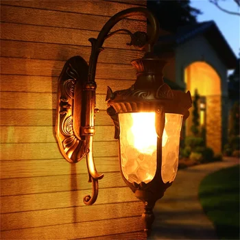Свет Настенных Бра BUNNY Outdoor Classic LED Waterproof IP65 Bronze Lamp для Украшения Домашнего Крыльца Изображение 2