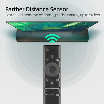 Универсальная замена голосового пульта дистанционного управления для Samsung Smart TV Bluetooth Пульт дистанционного управления LED QLED 4K 8K кристалл UHD HDR изогнутый Изображение 2