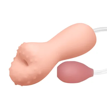 Чашка для мастурбации девушки для минета, реалистичная карманная эротическая игрушка, настоящая вагина, выдувающая воздух, секс-игрушки для взрослых, мужской мастурбатор Изображение 2