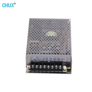 Четырехъядерный светодиодный импульсный источник питания CHUX Q-60 Мощностью 60 Вт 5 В 12 В 24 В постоянного тока, многогрупповые SMPS с переменным током Изображение 2