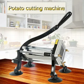 Электрическая машина для резки картофеля фри, ручной измельчитель картофеля Tornado, многофункциональный измельчитель для кухни ресторана из нержавеющей стали Изображение 2